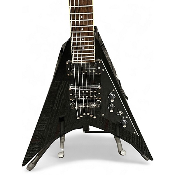 Used ESP LTD DV200 Black Solid Body Electric Guitar