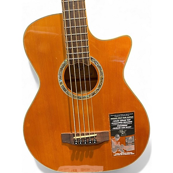 Used Michael Kelly Club Custom 5N Natural Acoustic Bass Guitar
