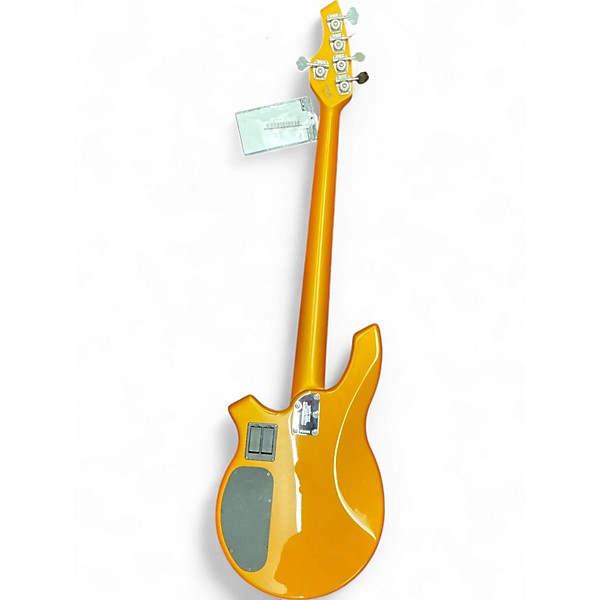 Used Ernie Ball Music Man Bongo 5 String Orange Electric Bass Guitar