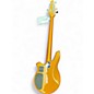 Used Ernie Ball Music Man Bongo 5 String Orange Electric Bass Guitar