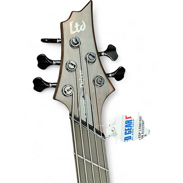 Used ESP LTDB1005MS Brown Electric Bass Guitar