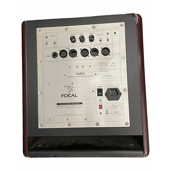 Used Focal Sub6 Subwoofer