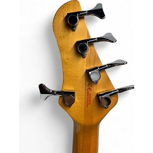 Used Status Graphite THE GROOVE 5 Burgundy Electric Bass Guitar