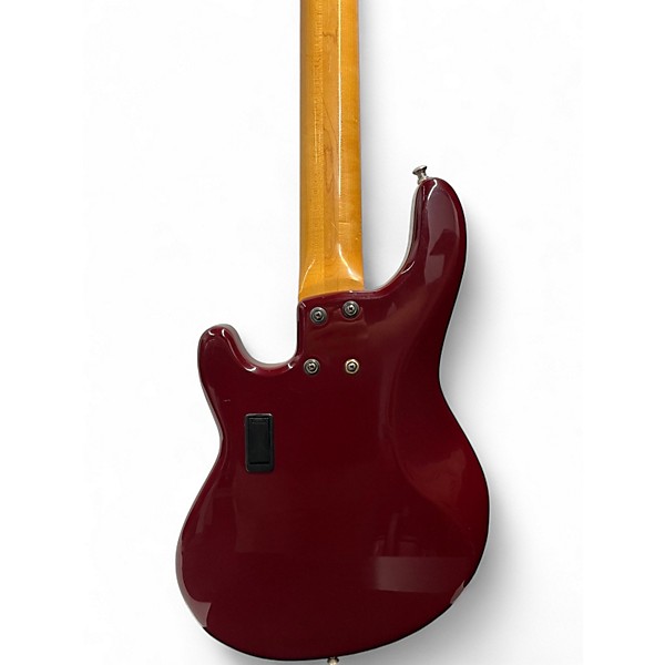 Used Status Graphite THE GROOVE 5 Burgundy Electric Bass Guitar