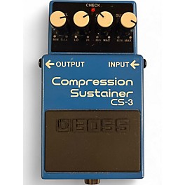 Used BOSS CS3 Compressor Sustainer Effect Pedal