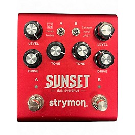 Used Strymon Sunset Overdrive Effect Pedal