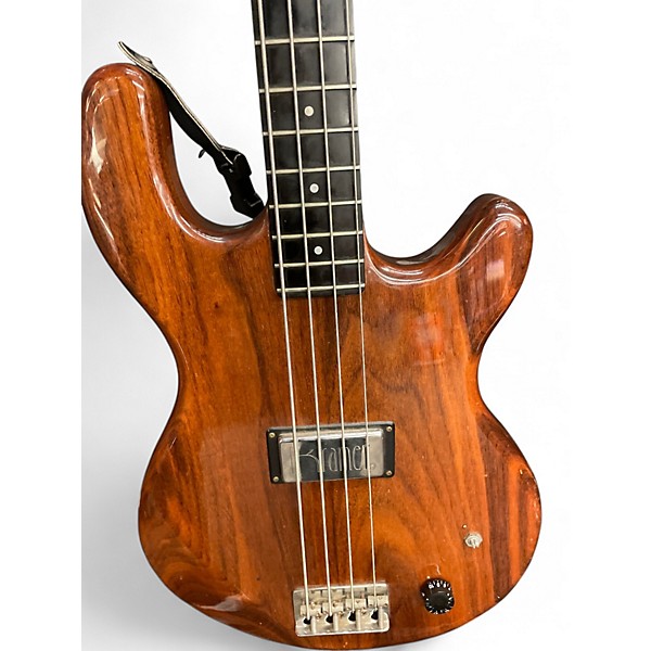 Used Kramer 350B Natural Electric Bass Guitar
