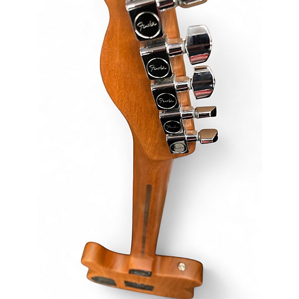 Used Fender Acoustasonic Player Telecaster White Acoustic Electric Guitar