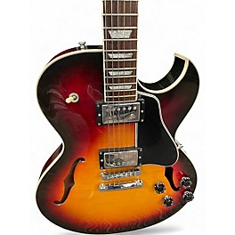 Used Gibson ES137 2 Color Sunburst Hollow Body Electric Guitar