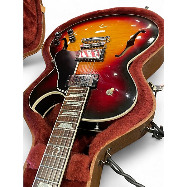 Used Gibson ES137 2 Color Sunburst Hollow Body Electric Guitar