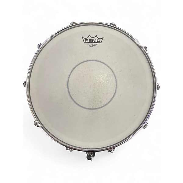 Used Ludwig 14X5.5 Ludwig Black Beauty 14" x 5" Snare Drum BLACK CHROME Drum