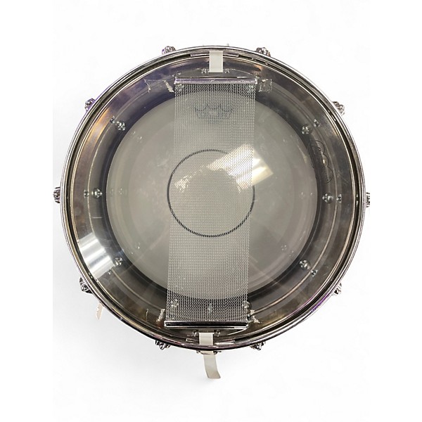 Used Ludwig 14X5.5 Ludwig Black Beauty 14" x 5" Snare Drum BLACK CHROME Drum