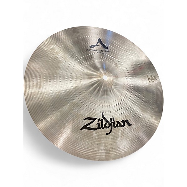 Used Zildjian 16in A Series Medium Thin Crash Cymbal