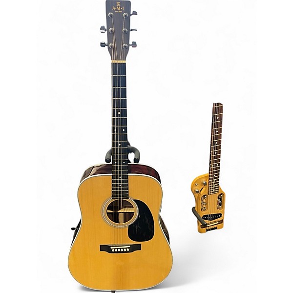 Used Ami DT-1 STE Natural Acoustic Guitar