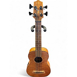 Used Kala Exotic Mahogany U-Bass Natural Acoustic Bass Guitar