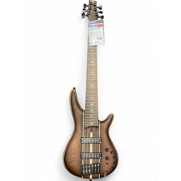 Used Ibanez sr1356b Dual Mocha Burst Electric Bass Guitar