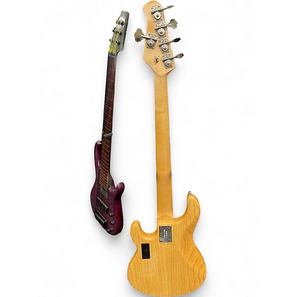 Used Ernie Ball Music Man StingRay 5 Special HH Natural Electric Bass Guitar
