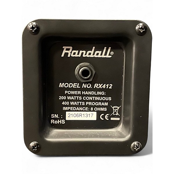 Used Randall RX412 Guitar Stack