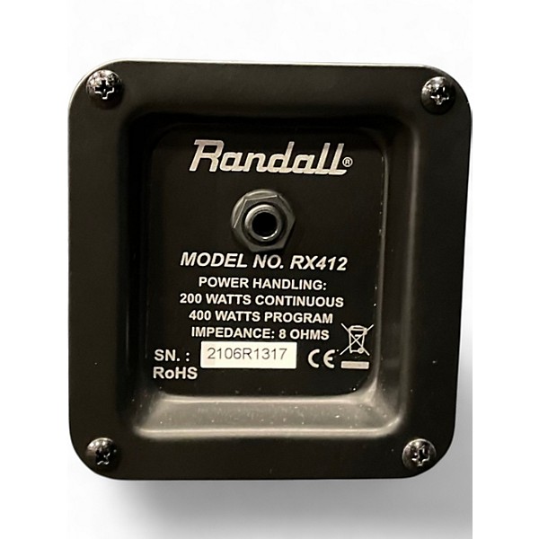Used Randall RX412 Guitar Stack