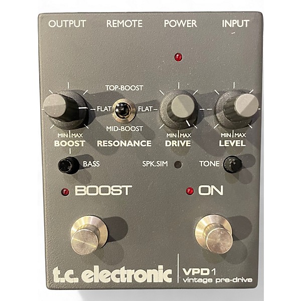 Used TC Electronic VPD1 Vintage Overdrive Effect Pedal