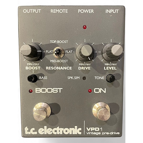 Used TC Electronic VPD1 Vintage Overdrive Effect Pedal