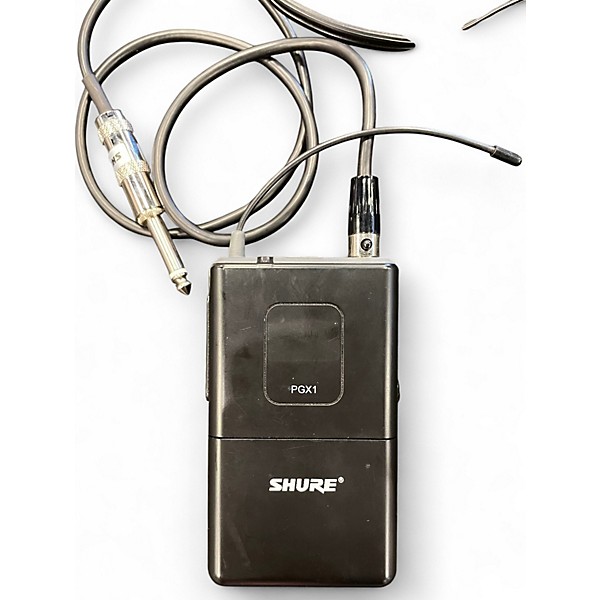 SHURE ワイヤレスシステム PGX4 本体のみ Used Shure PGX4 W/PGX1 WIRELESS SYSTEM Instrument Wireless