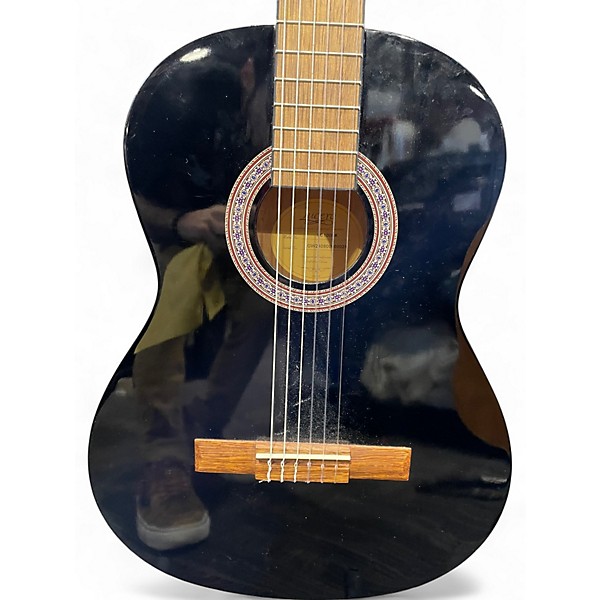 Used Lucero LC100BK BLACK Acoustic Guitar