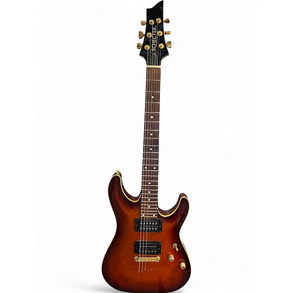 Used 1999 Schecter Guitar Research SUNSET CLASSIC 2 Color Sunburst Solid Body Electric Guitar