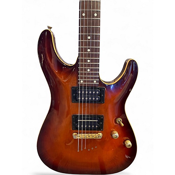 Used 1999 Schecter Guitar Research SUNSET CLASSIC 2 Color Sunburst Solid Body Electric Guitar