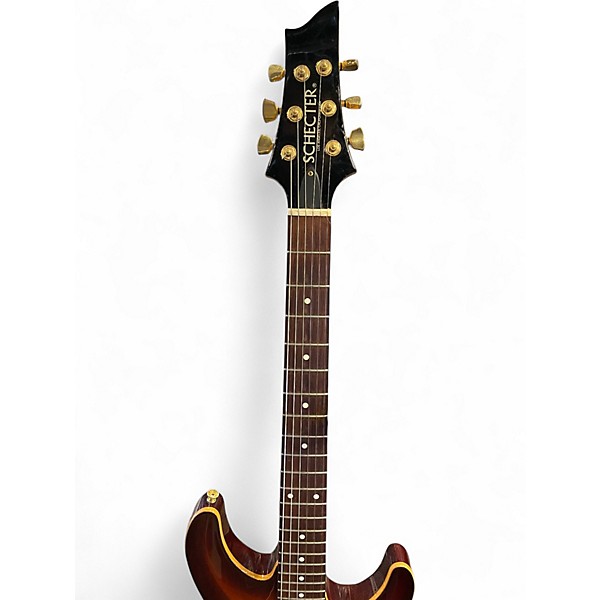 Used 1999 Schecter Guitar Research SUNSET CLASSIC 2 Color Sunburst Solid Body Electric Guitar
