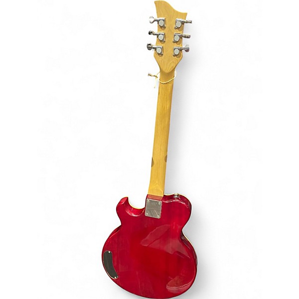Used Jay Turser JT-RES Resonator Red Hollow Body Electric Guitar