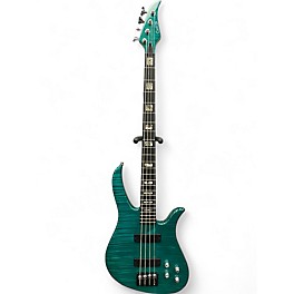 Used Carvin BB24 Brian Bromberg Forest Green Electric Bass Guitar