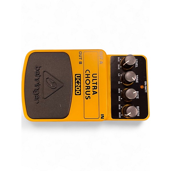 Used Behringer UC200 Stereo Chorus Effect Pedal