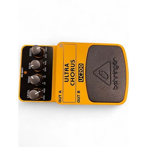 Used Behringer UC200 Stereo Chorus Effect Pedal