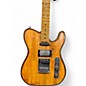 Used Walla Walla custom bamboo Natural Hollow Body Electric Guitar thumbnail