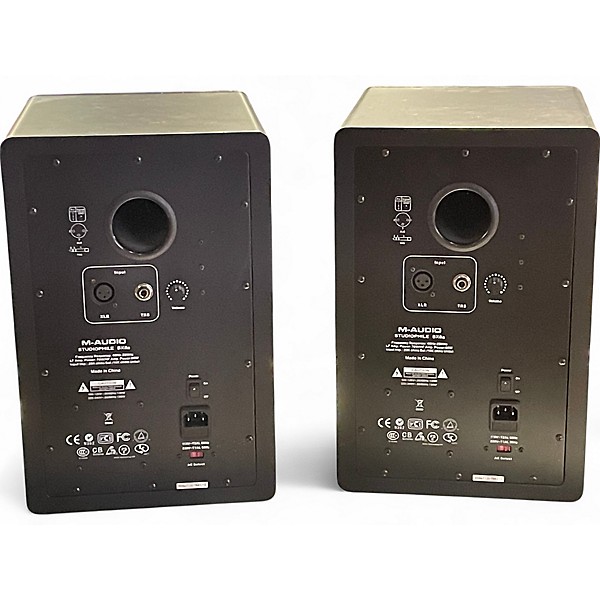 Used M-Audio BX8A Pair Powered Monitor