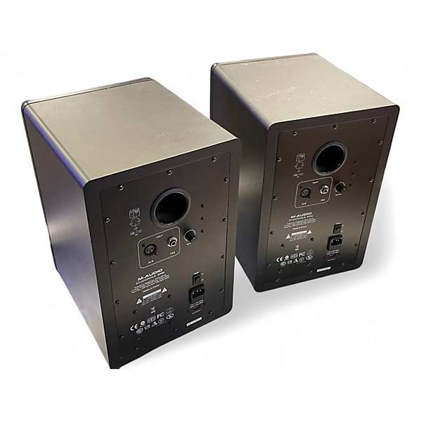 Used M-Audio BX8A Pair Powered Monitor