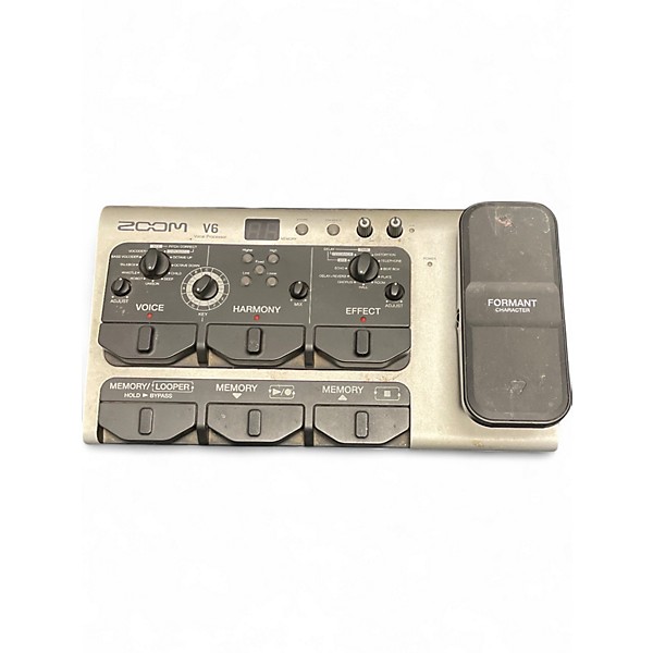 Used Zoom V6 Vocal Processor Vocal Processor