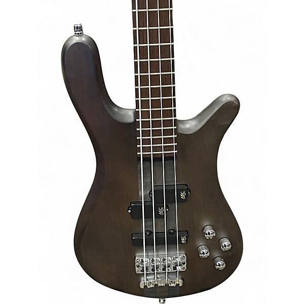 Used Warwick Streamer Stage I 4 String Walnut Electric Bass Guitar