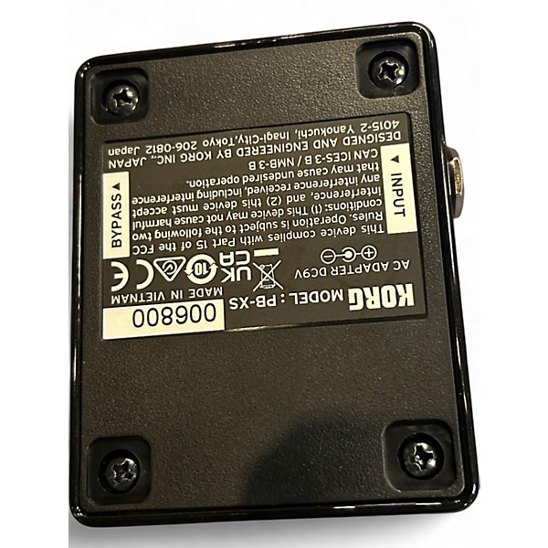 Used KORG pitchblack xs Tuner Pedal