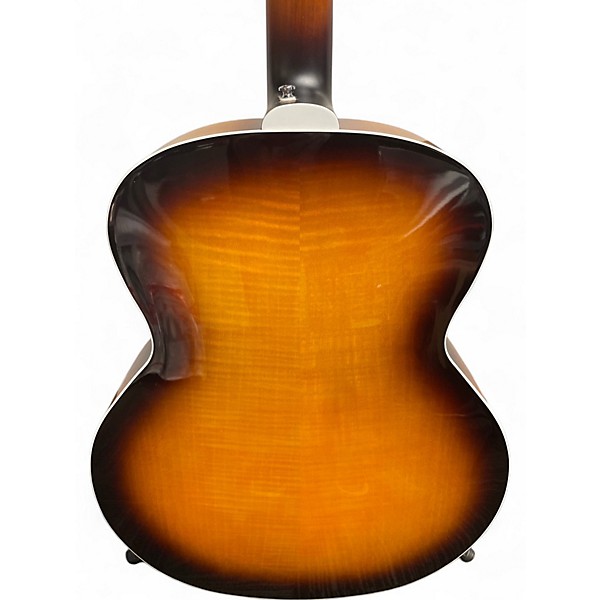 Used Guild F-2512E Deluxe Antique Sunburst 12 String Acoustic Electric Guitar