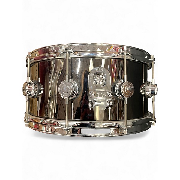 Used DW 6.5X15 Collector's Series Snare Black Chrome Drum