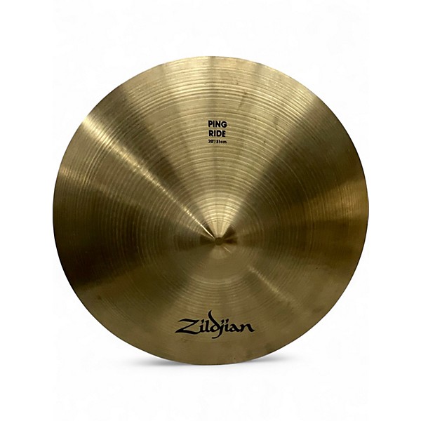 Used Zildjian 20in A PING RIDE Cymbal