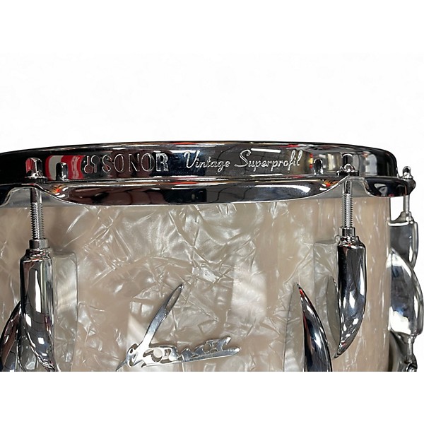 Used Sonor 14X6 vintage series snare Black Drum