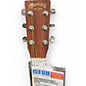 Used Martin Custom X Series Natural Acoustic Guitar