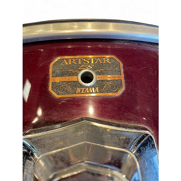 Vintage 1980s TAMA 6 Piece ArtStar ES Chrome Red Drum Kit