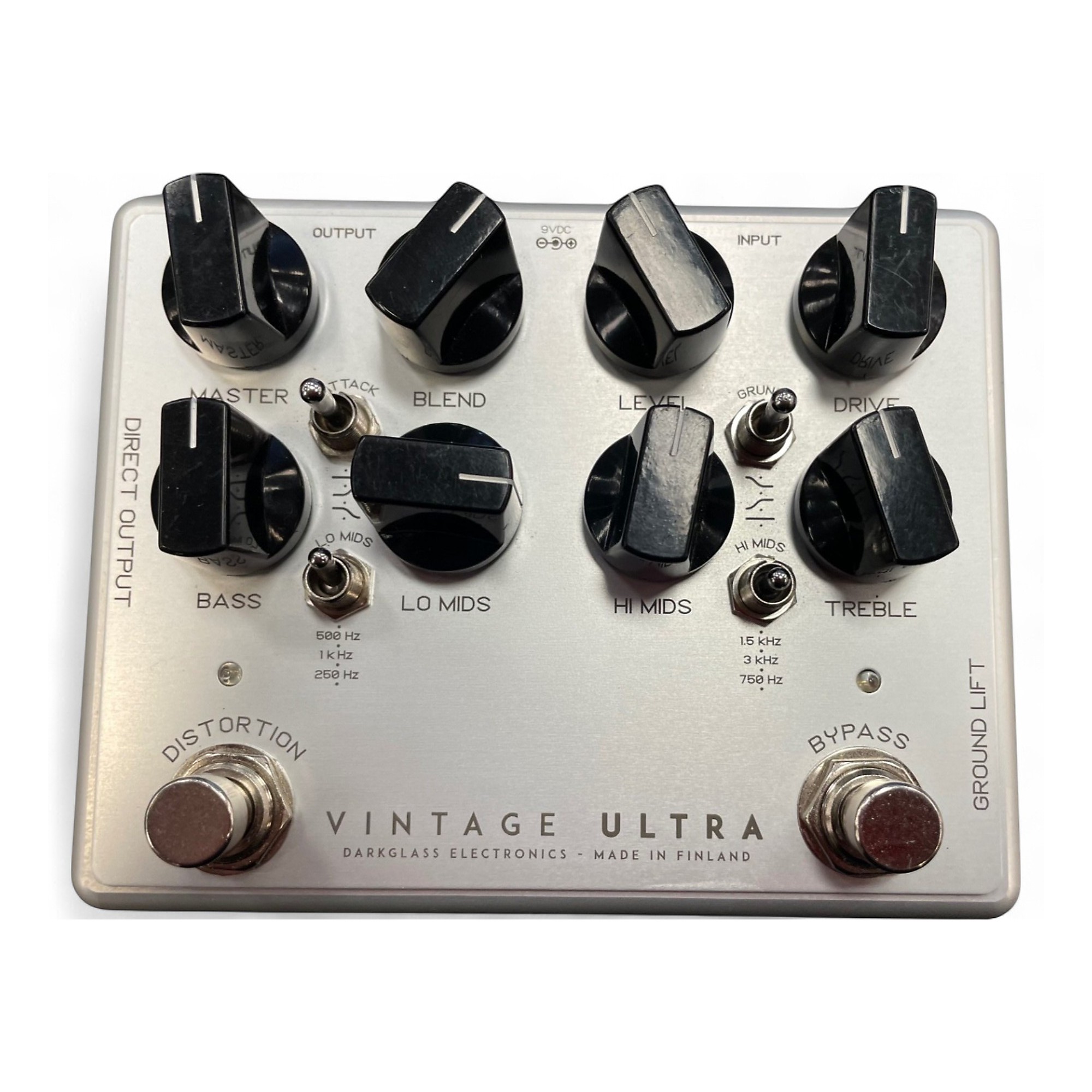 Darkglass Vintage Ultra V2 Bass Preamp Pedal with Aux In