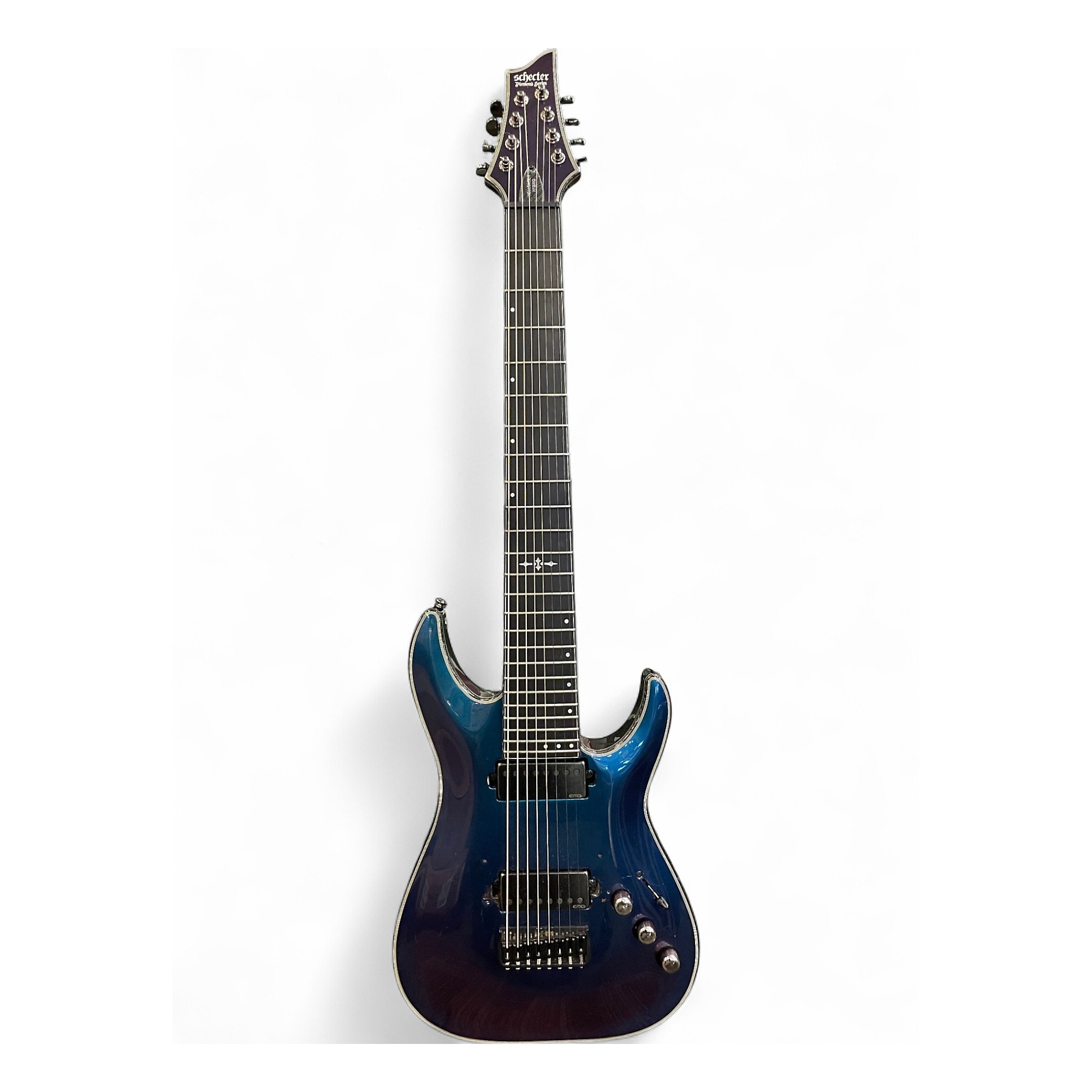 Used Schecter Guitar Research Hellraiser Hybrid 8 STRING