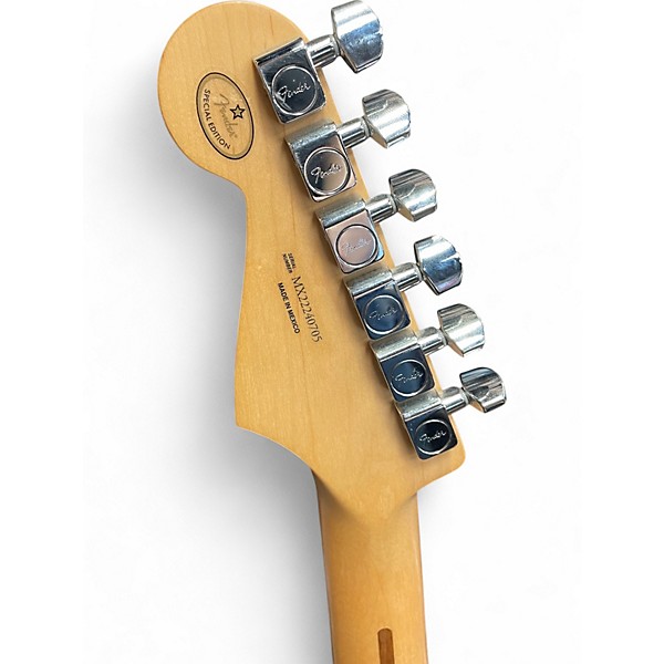 Used Fender Player Stratocaster HSS Plus Top Crimson Red Burst Solid Body Electric Guitar