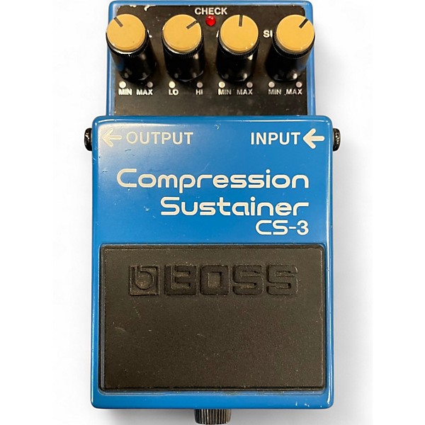 Used BOSS CS3 Compressor Sustainer Effect Pedal